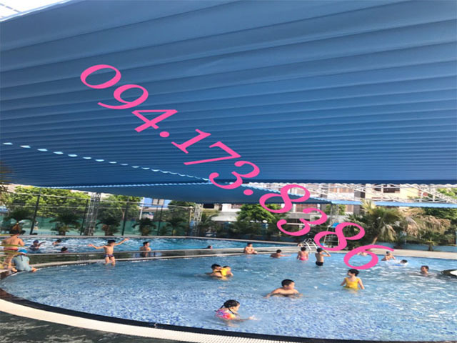 bạt che nắng mưa ngoài trời