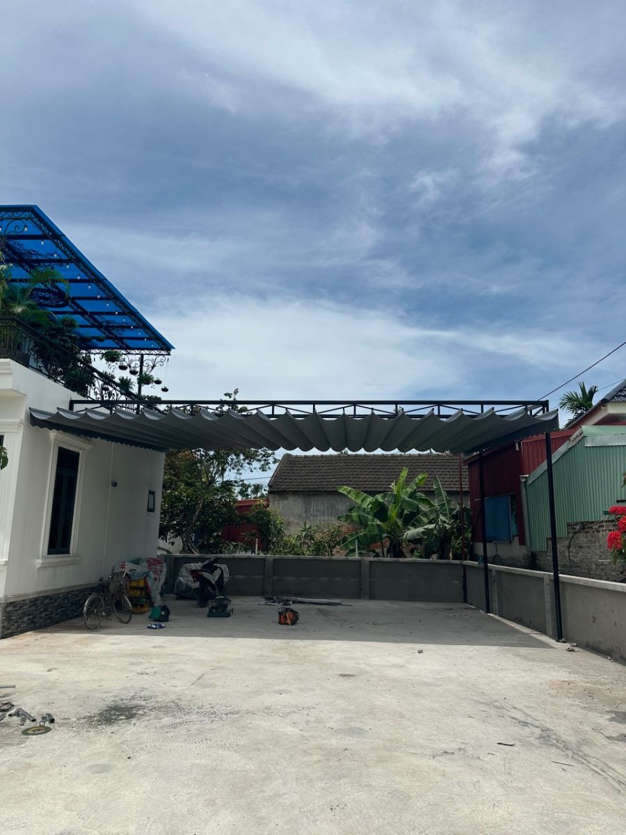 ưu điểm bạt che nắng mưa ngoài trời