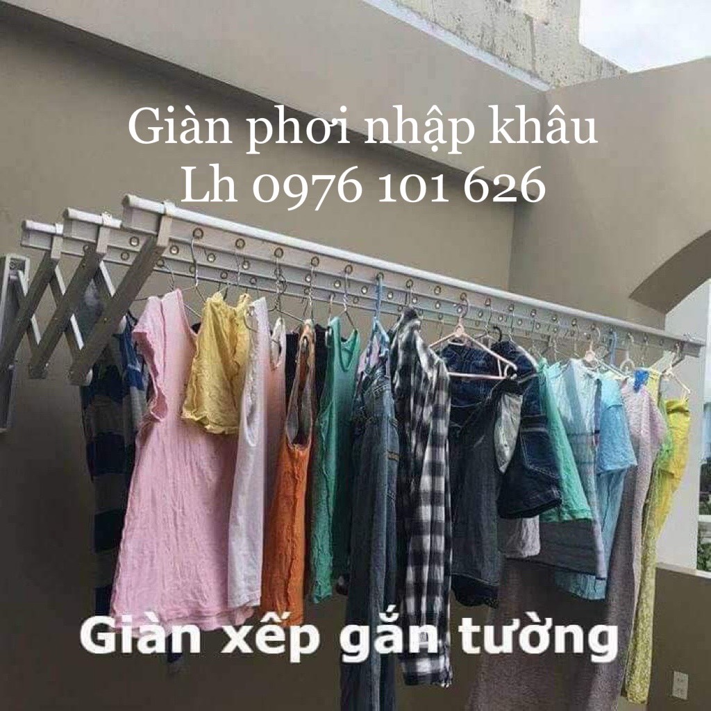 giàn phơi xép gọn