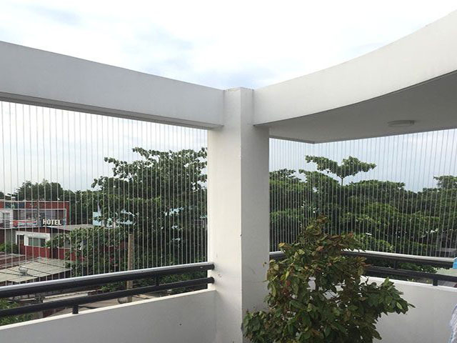 giá lưới an toàn ban công lắp đặt hoàn thiện mới nhất