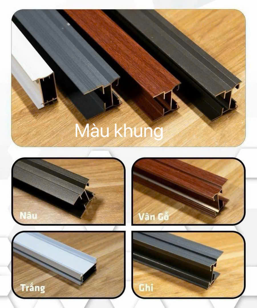 màu khung rèm tổ ong