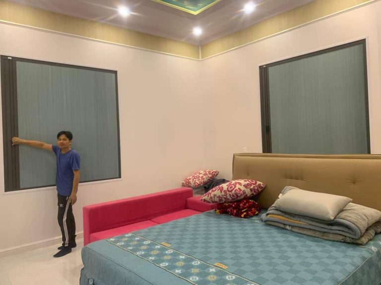 rèm tổ ong cửa sổ