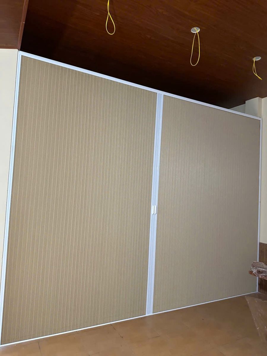 rèm tổ ong ngăn phòng lạnh
