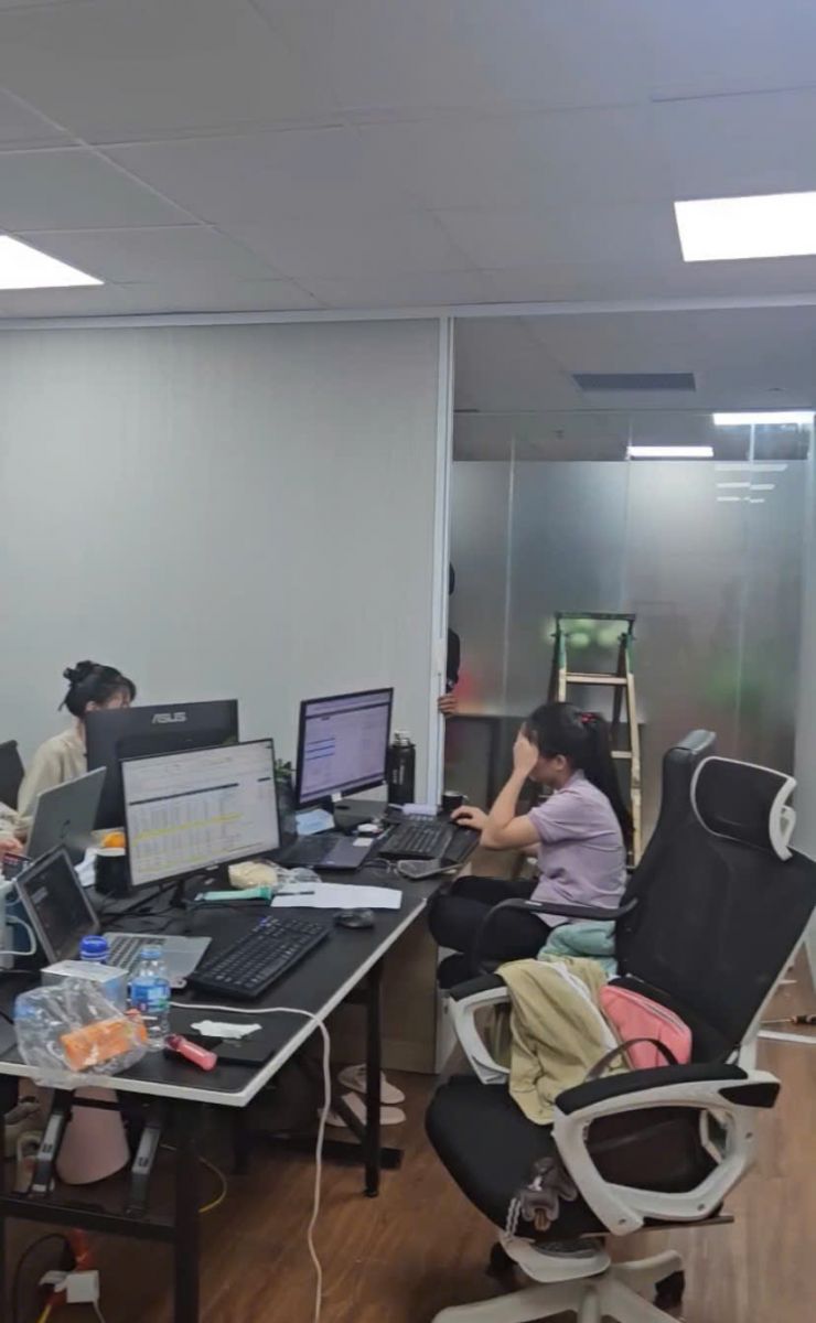 rèm tổ ong ngăn phòng lạnh