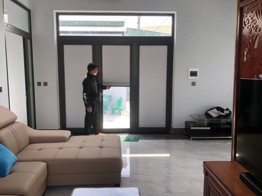 rèm tổ ong ngănlanhj